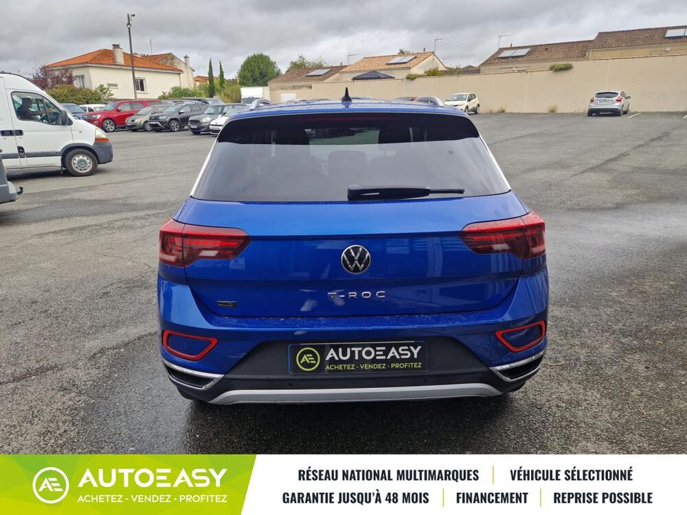 T-ROC 1.5 TSI DSG7 150 FINITION STYLE / TRES BON &Eacute;TAT / GARANTIE 1 2022 occasion 79000 NIORT