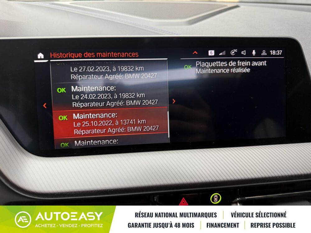 S&eacute;rie 1 M135i xDrive 2.0 i 16V 306 origine France 2em main / carplay 2021 occasion 13008 Marseille