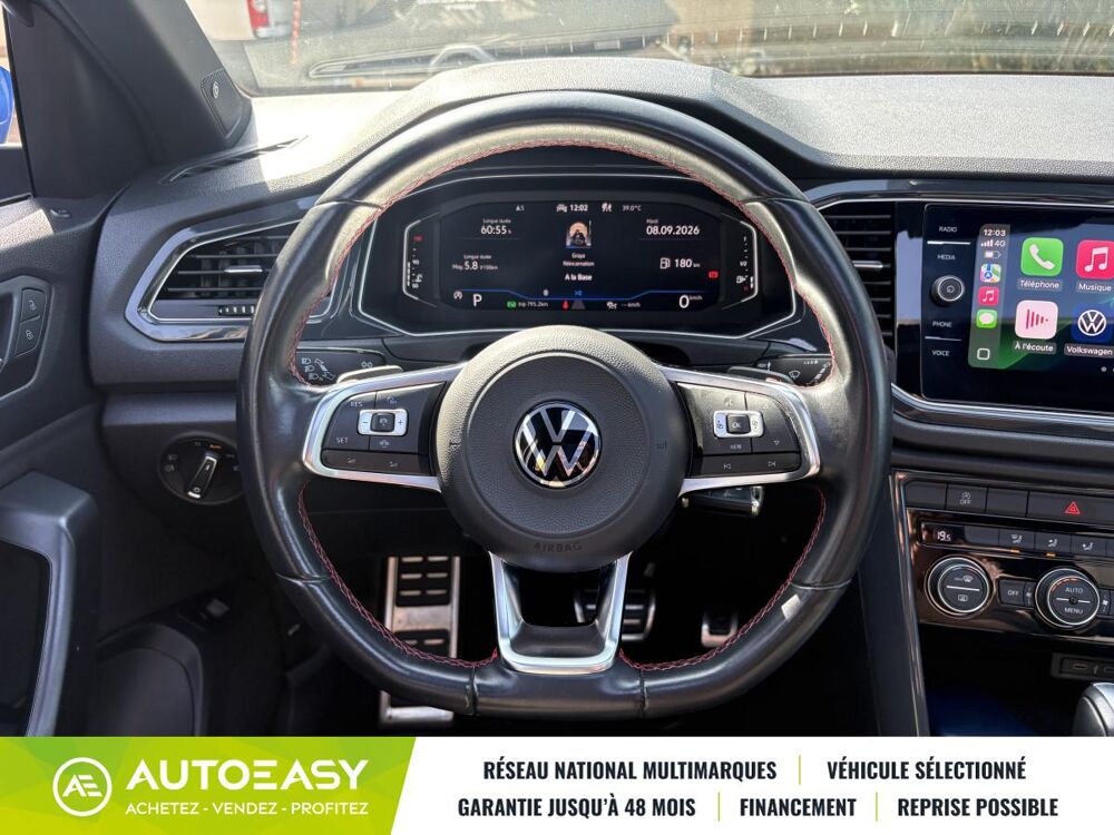T-ROC 2.0 TDI 150 DSG7 4MOTION / Digital Cockpit / Toit ouvrant / 2020 occasion 69120 Vaulx-en-Velin
