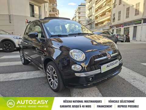 500 C 1.2 MPi 69 CH CABRIOLET / 1ERE MAIN / 55700 KMS DISTRI OK 2015 occasion 06300 Nice