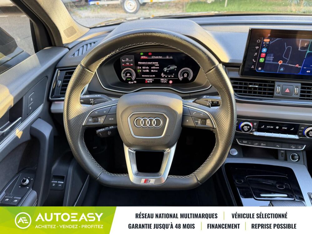 Q5 55 TFSI e 367 ch S line quattro SOH 98% / suivi Audi / Toit 2022 occasion 69120 Vaulx-en-Velin