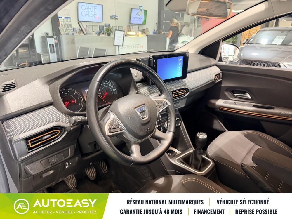 Sandero 1.0 ECO-G 100 ch Stepway Confort 1ERE MAIN 2021 occasion 83520 Roquebrune sur Argens