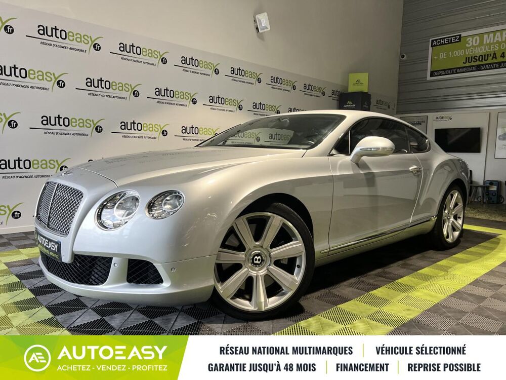 Continental GT PHASE II 6.0 W12 BITURBO 575 CH / MOTEUR ETHANOL D'ORIGINE 2011 occasion 83520 Roquebrune sur Argens
