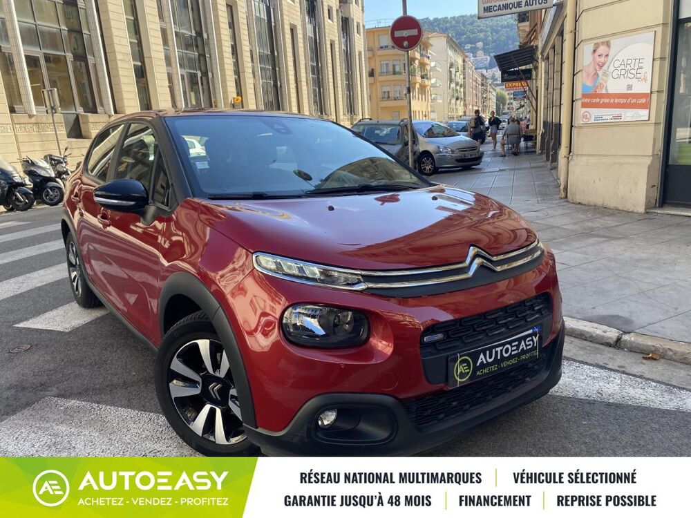 C3 1.2 VTi 82 CH FEEL DISTRI OK / 75500 KMS 2017 occasion 06300 Nice