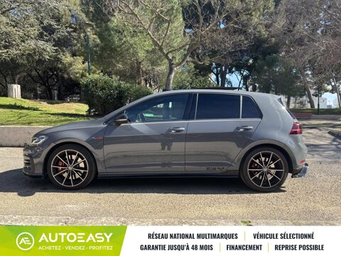 Golf 7 GTI TCR 290cv - DSG7 - PURE GREY -TOIT OUVRANT - VIRTUAL C 2019 occasion 83000 Toulon