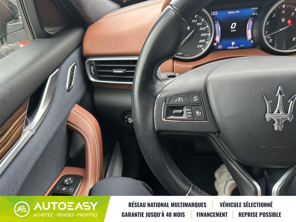 Levante 3.0 V6 Bi-Turbo 430 Ch S Q4 GranLusso 2016 occasion 06270 Villeneuve-Loubet