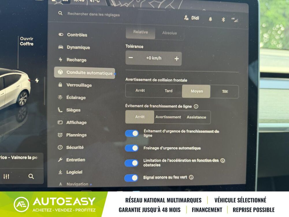 Model Y 60Kwh 260ch - Standard - SOH 94% 2023 occasion 24750 Boulazac Isle Manoire