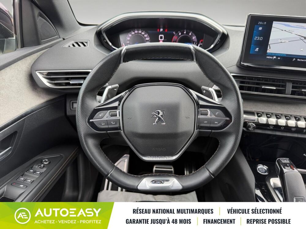 3008 1.2 PURETECH GT 130 CH EAT8 / ATTELAGE / CARPLAY / DISTRIBUT 2021 occasion 24100 Creysse