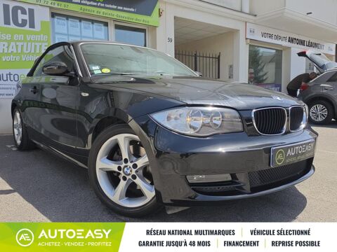 S&eacute;rie 1 Cabriolet 125 i 218 ch 125i 6 cylindres Luxe Suivi BMW 2009 occasion 91700 Sainte-Genevi&egrave;ve des Bois