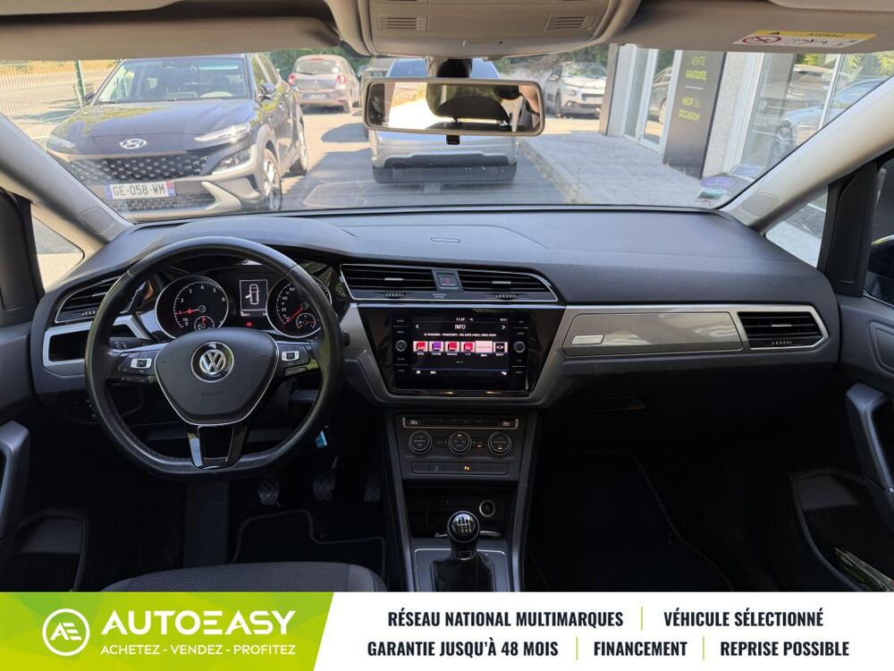 Touran 1.0 TSI 115 TrendLine 7 Places / Attelage / CarPlay / Radar 2019 occasion 34430 Saint-Jean-de-Vedas