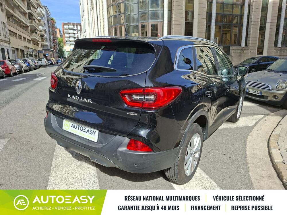 Kadjar 1.6 dCi 16V 4WD 130 CH BLACK EDITION / CHAINE DE DISTRIBUTIO 2015 occasion 06300 Nice