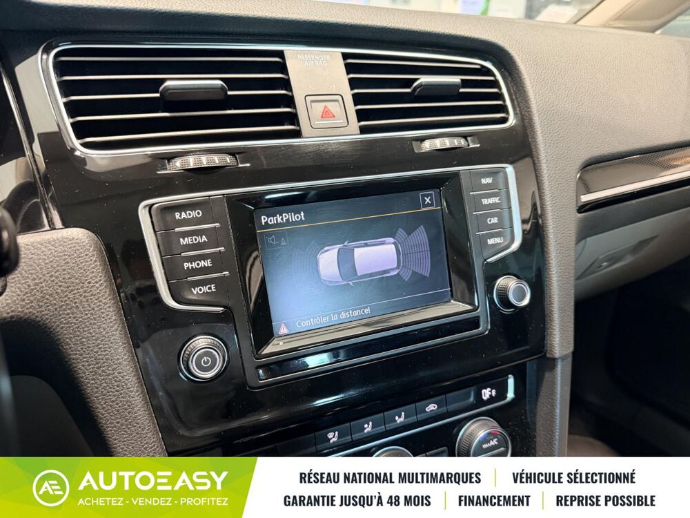 Golf 1.6 TDI 105 ch BlueMotion Carat DSG 2014 occasion 83520 Roquebrune sur Argens