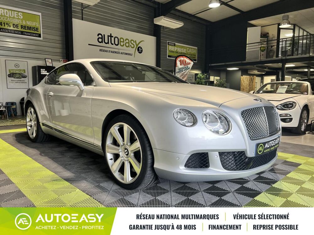 Continental GT PHASE II 6.0 W12 BITURBO 575 CH / MOTEUR ETHANOL D'ORIGINE 2011 occasion 83520 Roquebrune sur Argens