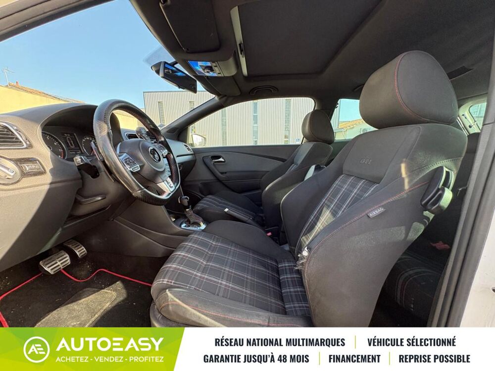 Polo V GTI 1.4 TFSi 180 / BOITE AUTOMATIQUE / GARANTIE 12 MOIS 2011 occasion 79000 NIORT