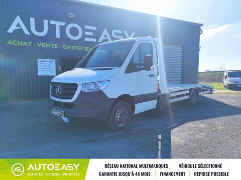 Mercedes Sprinter 514 CDI JUMELÉ PORTE VOITURE PLATEAU NEUF 2020 occasion Vivier au Court 08440