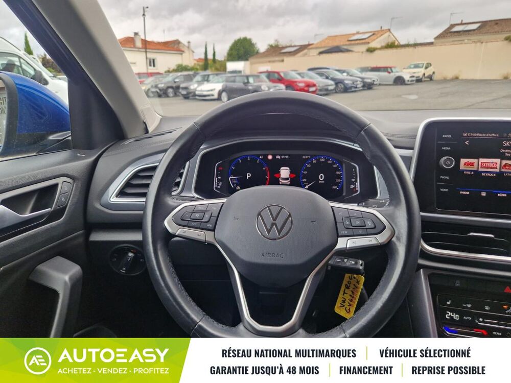 T-ROC 1.5 TSI DSG7 150 FINITION STYLE / TRES BON &Eacute;TAT / GARANTIE 1 2022 occasion 79000 NIORT