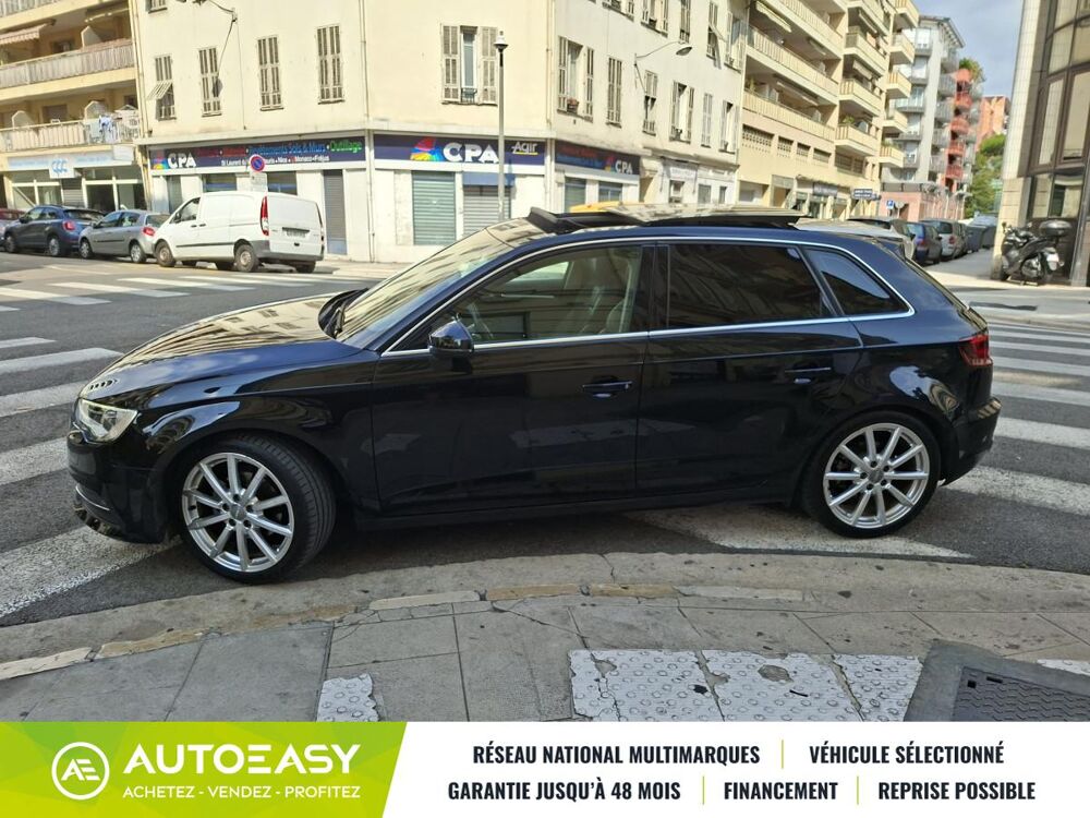 A3 2.0 TDI 150 AMBITION LUXE toit ouvrant DISTRI OK 2015 occasion 06300 Nice
