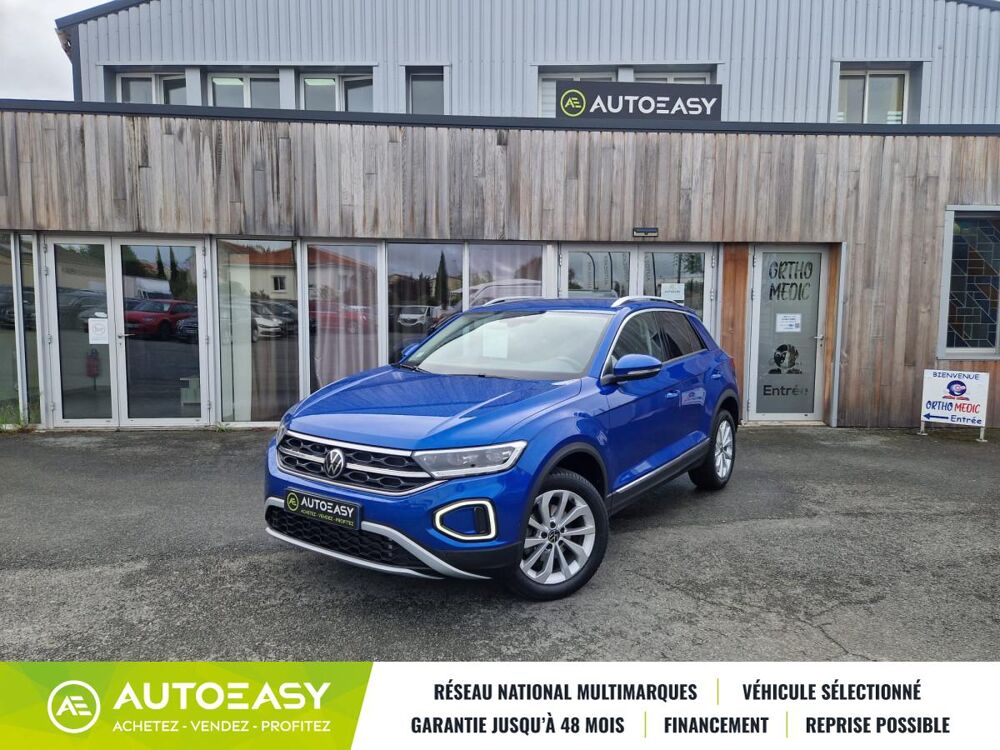 T-ROC 1.5 TSI DSG7 150 FINITION STYLE / TRES BON &Eacute;TAT / GARANTIE 1 2022 occasion 79000 NIORT