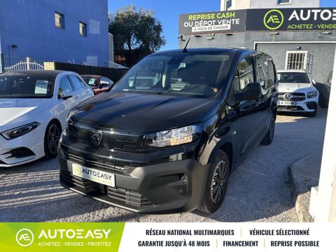 Peugeot Partner III (3) 1.5 BlueHDI CABINE APPROFONDIE XL 130 Ch EAT8 * TVA 2025 occasion Villeneuve-Loubet 06270