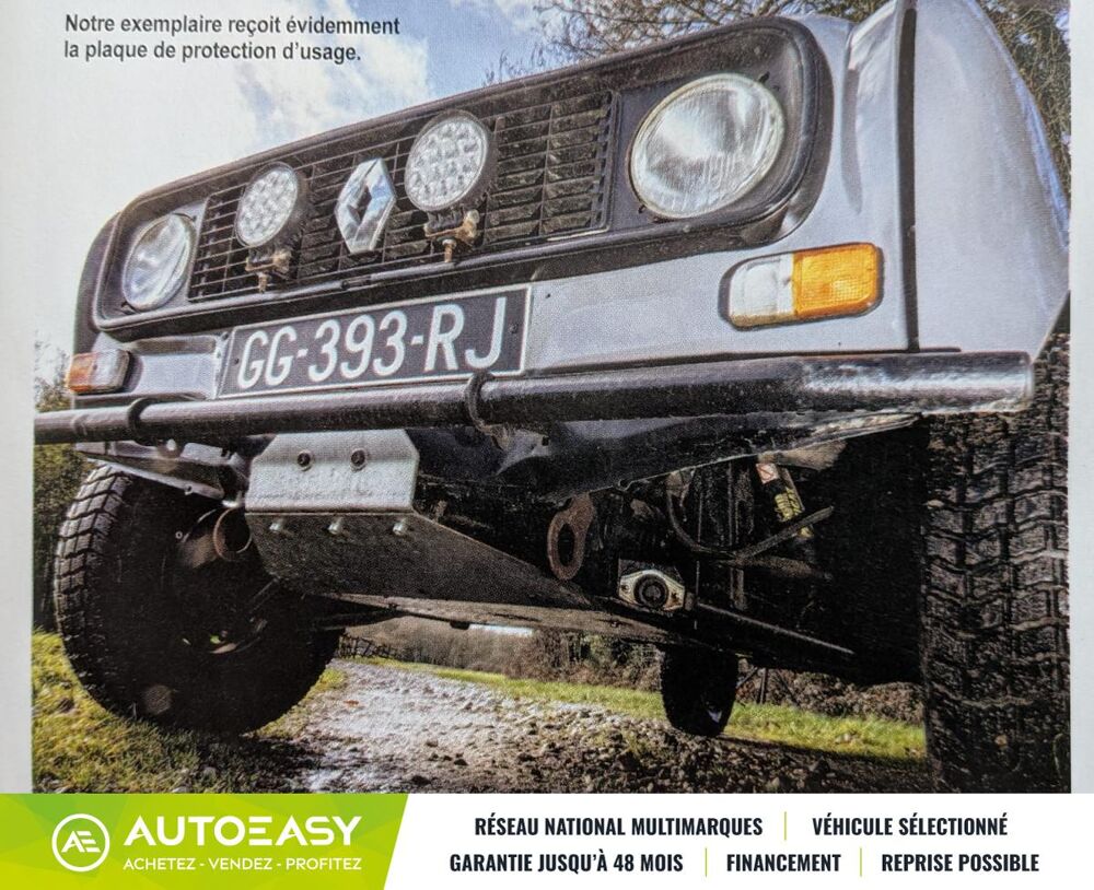 R4 1.1 CLAN GTL 34 CH / VEHICULE DE COLLECTION 1988 occasion 79000 NIORT