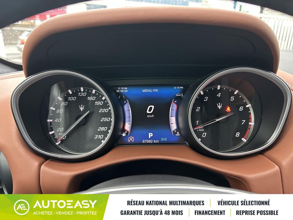 Levante 3.0 V6 Bi-Turbo 430 Ch S Q4 GranLusso 2016 occasion 06270 Villeneuve-Loubet