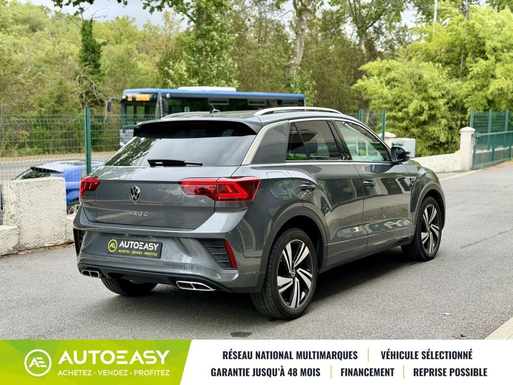 T-ROC Ph.2 1.5 TSi 150 R Line DSG7 / CarPlay / Cam&eacute;ra de recul / F 2022 occasion 34430 Saint-Jean-de-Vedas
