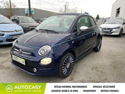 Fiat 500 C C Phase 3 1.2 MPi 69 CV RIVA CUIR 2017 occasion Vannes 56000