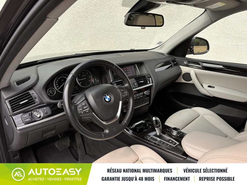 X3 F25 20d xDrive 2.0 d 16V 190 cv Bo&icirc;te auto XLINE 2014 occasion 90400 SEVENANS