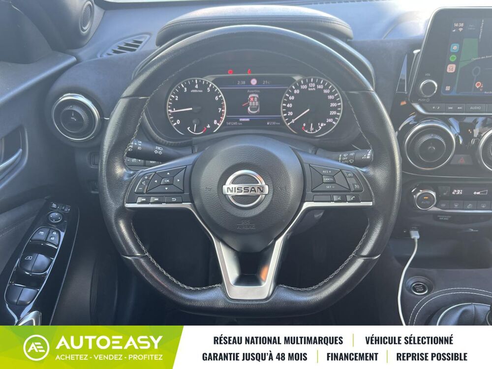 Juke N-Design 1.0 DIG-T 114 cv * Cuir * Carplay * Si&egrave;ge Chauffant 2021 occasion 33185 Le Haillan