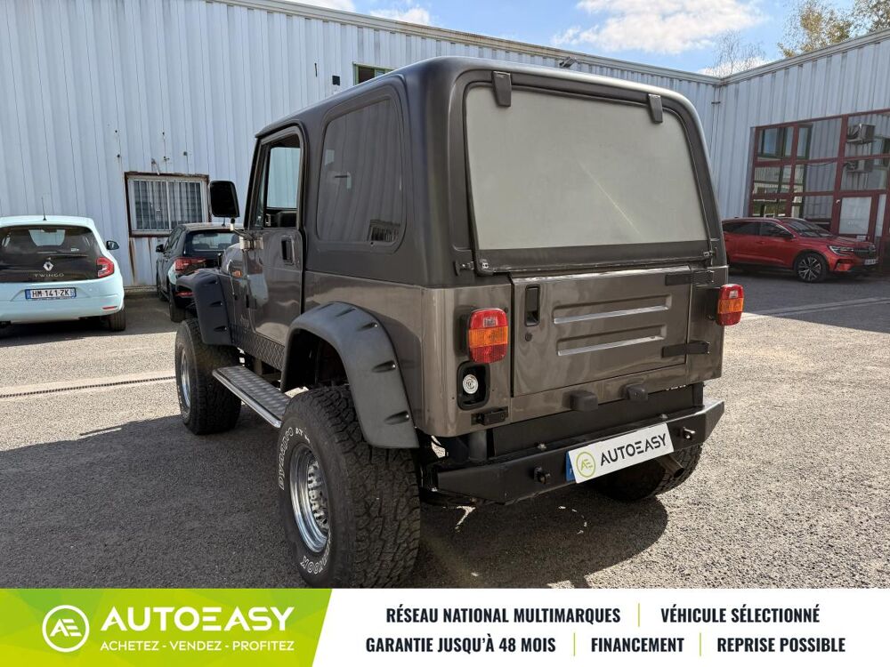 Wrangler YJ 2.5 i Break bach&eacute; 4WD 121 CV 1989 occasion 33185 Le Haillan