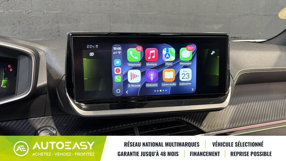 2008 1.5 BlueHDi 130 EAT8 GT 2022 / CARPLAY / CAM&Eacute;RA RECUL / i-CO 2022 occasion 29850 GOUESNOU