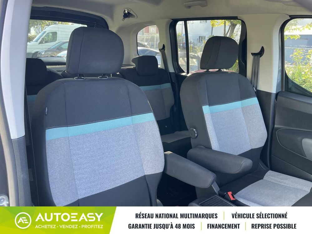 Berlingo M BlueHDi 130 S&S EAT8 Shine *Avec attelage* 2021 occasion 35230 Saint-Armel