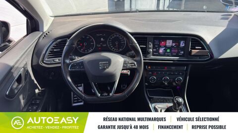 Leon LEON 1.4 TSI 125 FR 5P LED CarPlay 2017 occasion 67370 WIWERSHEIM