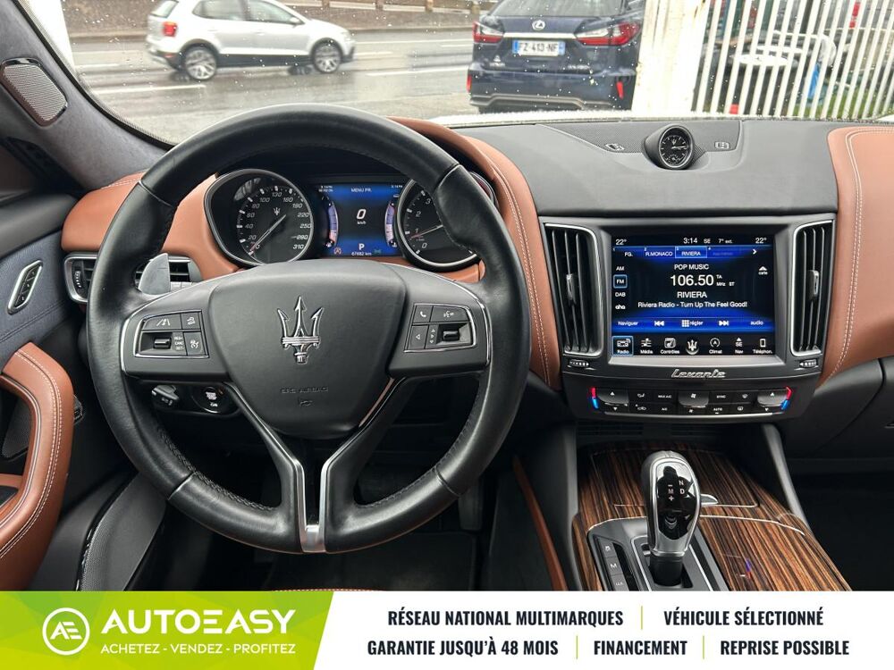 Levante 3.0 V6 Bi-Turbo 430 Ch S Q4 GranLusso 2016 occasion 06270 Villeneuve-Loubet