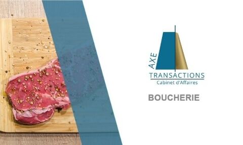 fonds de commerce : boucherie , charcuterie , traiteur a vendre sur le 72 132960  Sarthe