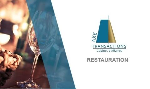 fonds de commerce : restaurant traditionnel à vendre sur le 72 84000  Sarthe
