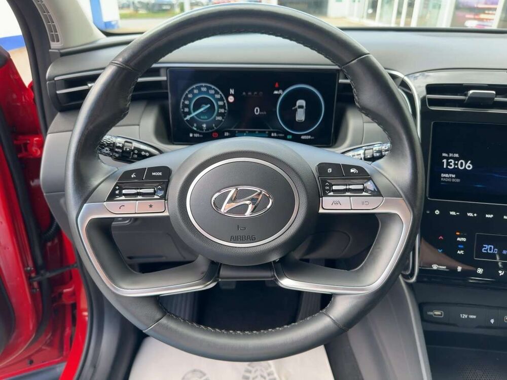 Tucson TUCSON 1.6 T-GDI 48V Clim auto+LED+Navi+alu+cuir+numerique 2022 occasion 39140 Bletterans