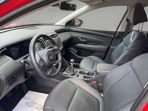 Tucson TUCSON 1.6 T-GDI 48V Clim auto+LED+Navi+alu+cuir+numerique 2022 occasion 39140 Bletterans