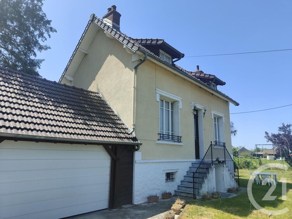 vente Maison - 4 pice(s) - 136 m Herry (18140)