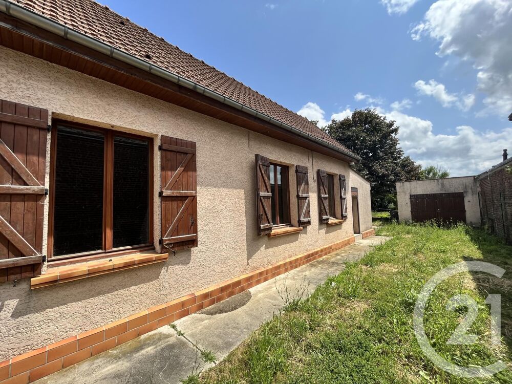 vente Maison - 4 pice(s) - 65 m Vendeuil (02800)