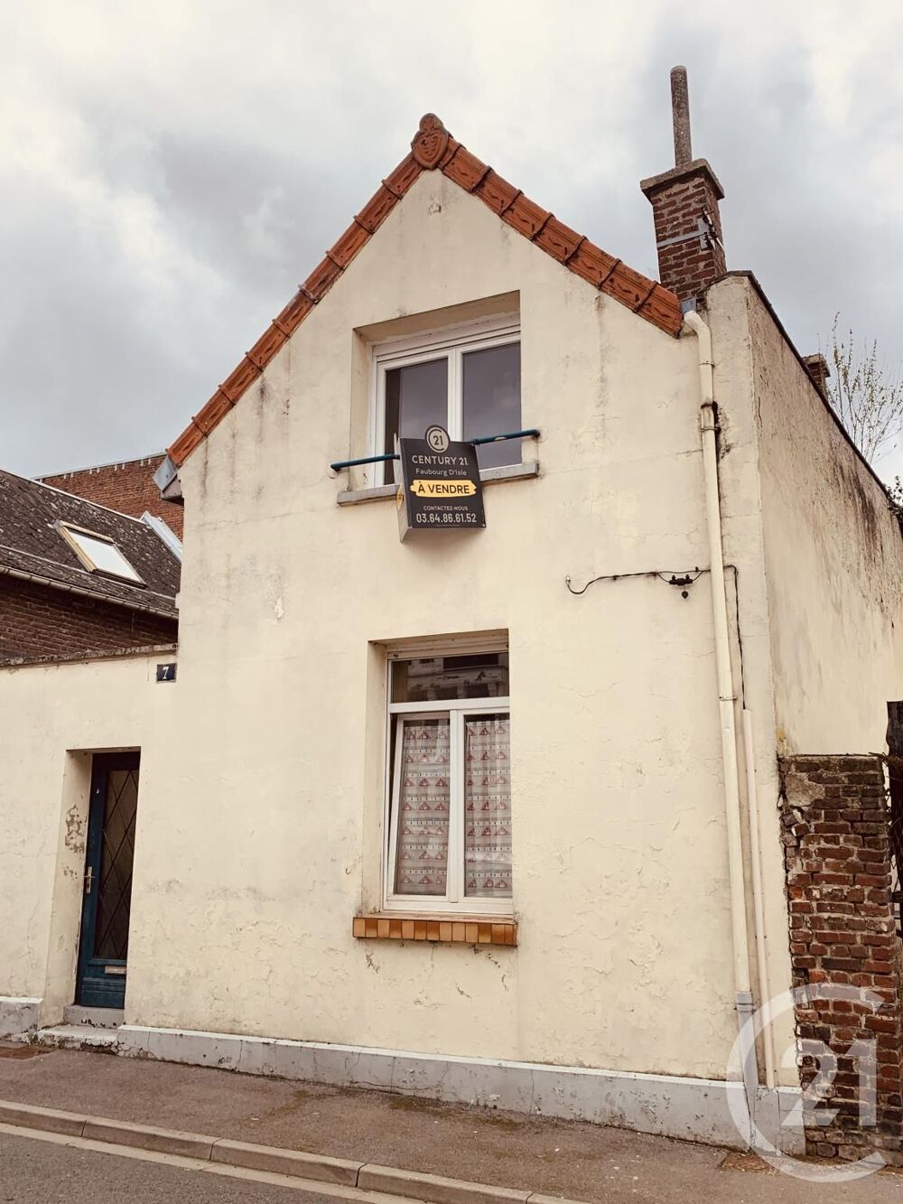 vente Maison - 3 pice(s) - 50 m Saint-Quentin (02100)