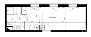  Appartement  vendre 1 pice 26 m