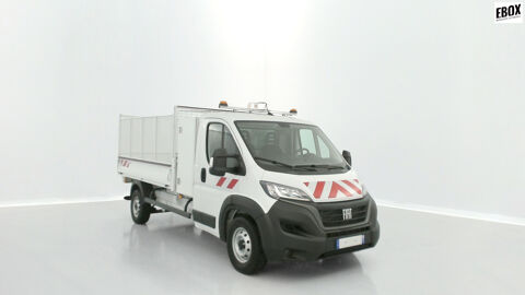 Fiat Ducato 3.5 L 2.2 H3-Power 140ch Maxi Benne Acier + Coffre JPM 2023 occasion H&eacute;nin-Beaumont 62110