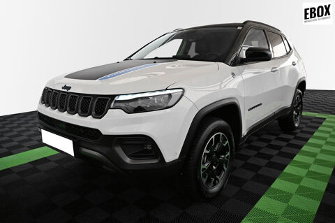 Jeep Compass 1.3 PHEV 240 4xe Trailhawk LED/LEDER/ACC/17 2024 occasion H&eacute;nin-Beaumont 62110