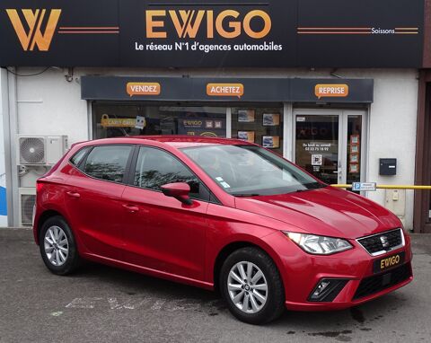 Seat Ibiza 1.0 MPI 75 Ch STYLE - CARPLAY / ANDROID AUTO / CLIM AUTO 2018 occasion Villeneuve-Saint-Germain 02200