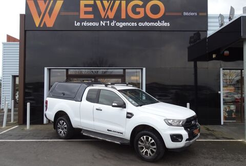 Ford Ranger 3.2 TDCI 200CH WILDTRAK 4X4 BVA HARDTOP CARPLAY CAMERA ATTEL 2020 occasion Béziers 34500