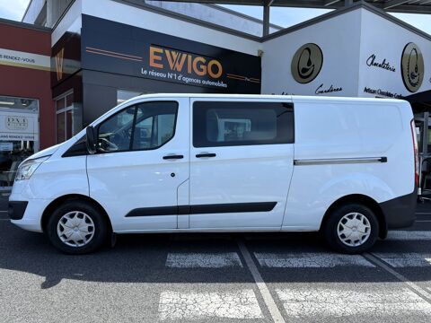 Transit Custom 290 L2H1 2.0 TDCI 105 CH TREND BUSINESS CABINE APPROFONDIE - 2017 occasion 64320 Idron