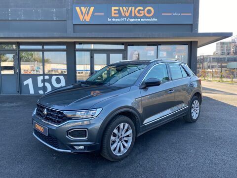 Volkswagen T-ROC 2.0 TDI 150CH CARAT DSG7 BVA 1ere MAIN - ENTRETIEN COMPLET V 2021 occasion Valence 26000