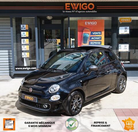 Fiat 500 C 1.2 69CH LOUNGE - Carplay REGULATEUR RADAR AR BLUETOOTH - GA 2019 occasion Forbach 57600