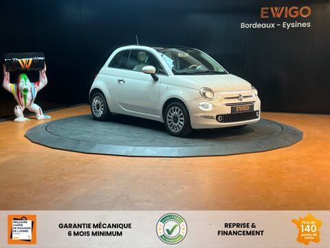 Fiat 500 1.2 70 LOUNGE / REGULATEUR / GPS / GRAND ECRAN 2018 occasion Eysines 33320